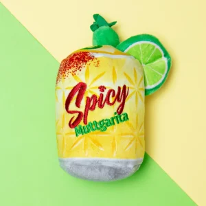 Spicy Muttgarita Squeaky Plush Dog Toy