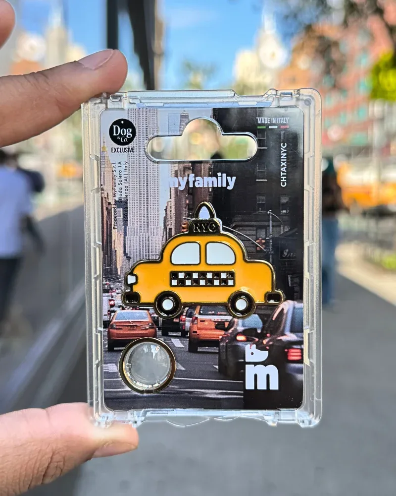 Hey Taxi Custom NYC Cab Pet ID Tag (Dog & Co. Exclusive) - Image 2