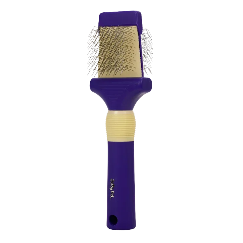 Small Double Sided Slicker Brush by Jelly Pet