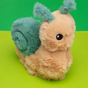 Sally Snail Squeaky Plush Dog Toy
