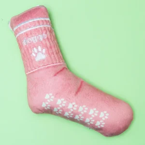 Doggo Athletic Sock Plush Dog Toy