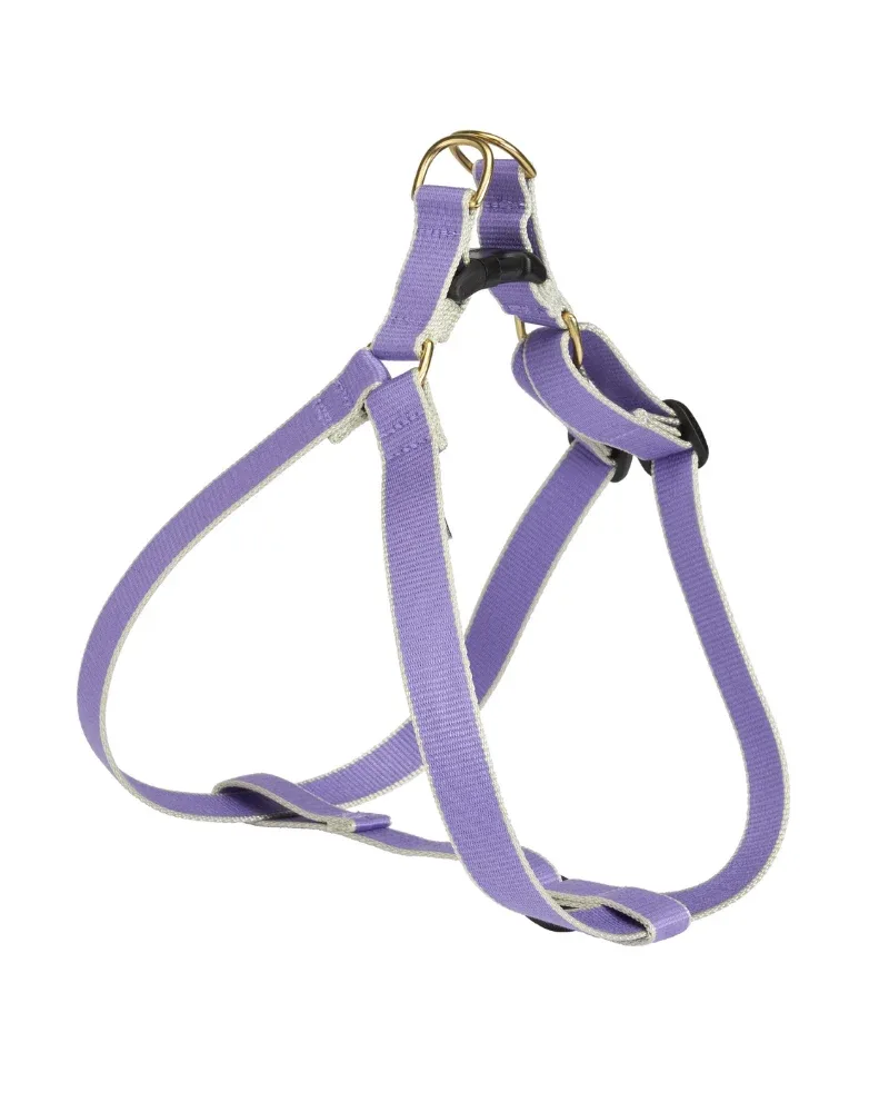 Color Market Bamboo Dog Harness in Lavender (Made in the USA)