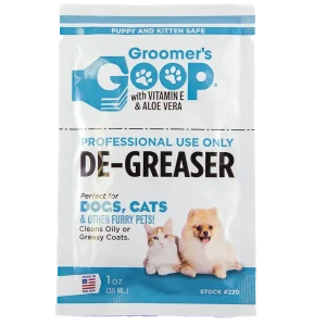 Creme Degreaser For Oily Coats 1oz by Groomer's Goop