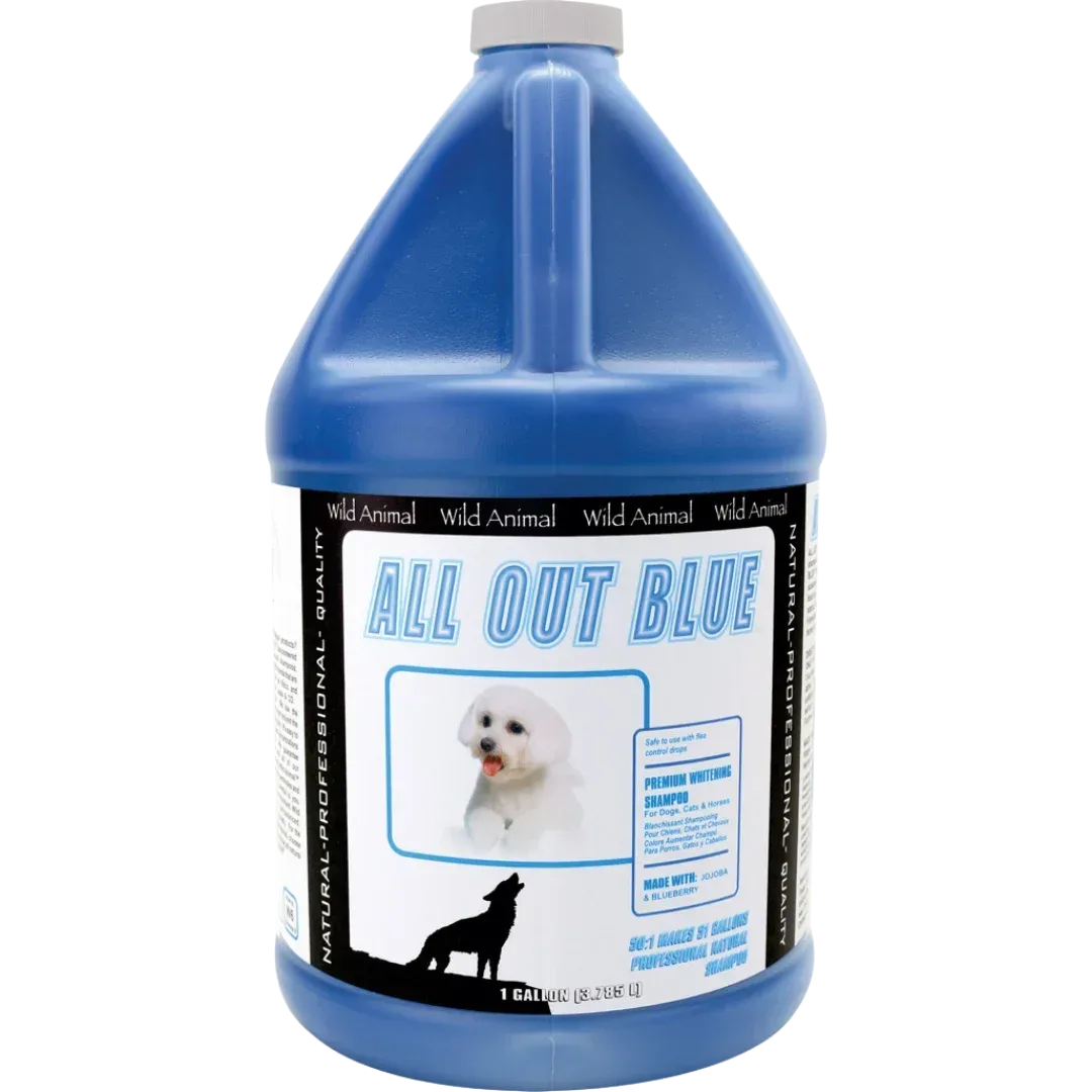 All Out Blue Shampoo Gallon by Wild Animal