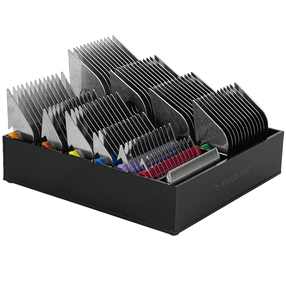 Wide Blades/Combs Guard Holder 11 Black by PetStore.Direct - Image 2
