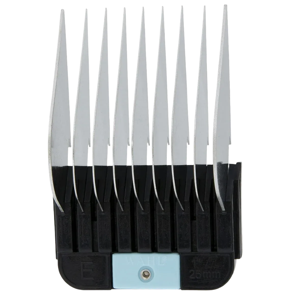 #E 1" 25mm Light Blue Snap-on Comb by Wahl