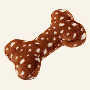 Bambi Bone Plush Dog Toy