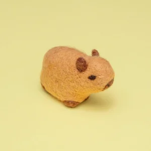Wool Capybara Dog Toy