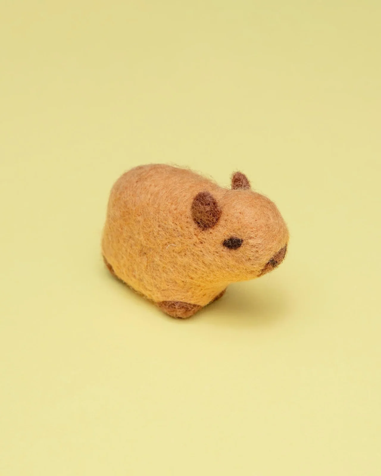 Wool Capybara Dog Toy