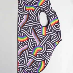 Sun Shield Tee in Rainbow Pride Print (Made in the USA) (FINAL SALE)