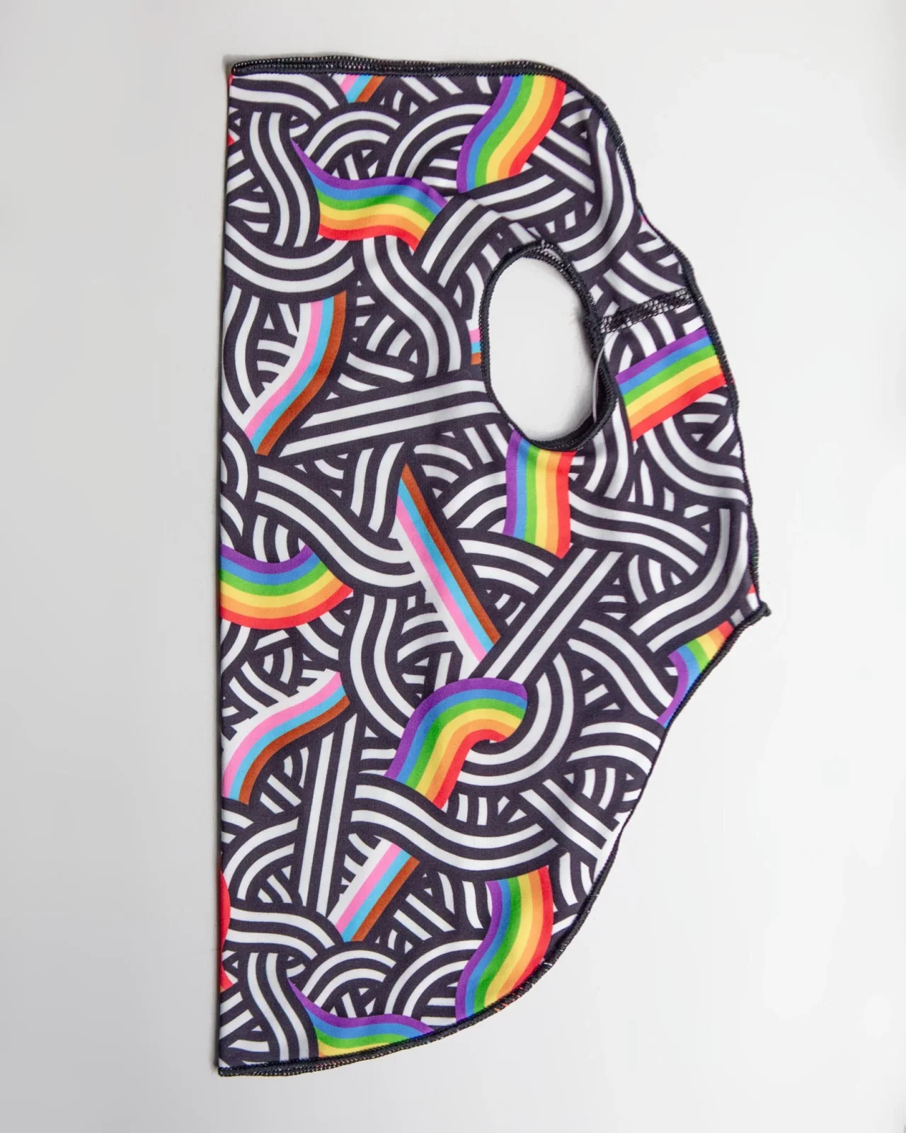 Sun Shield Tee in Rainbow Pride Print (Made in the USA) (FINAL SALE)