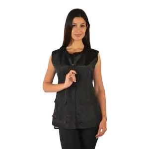 Ladies Waterproof Black Vest by Ladybird Line
