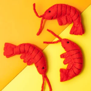 Wool Shrimp Cat Toy