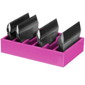 Mini Wide 6 Blade Holder Hot Pink by PetStore.Direct