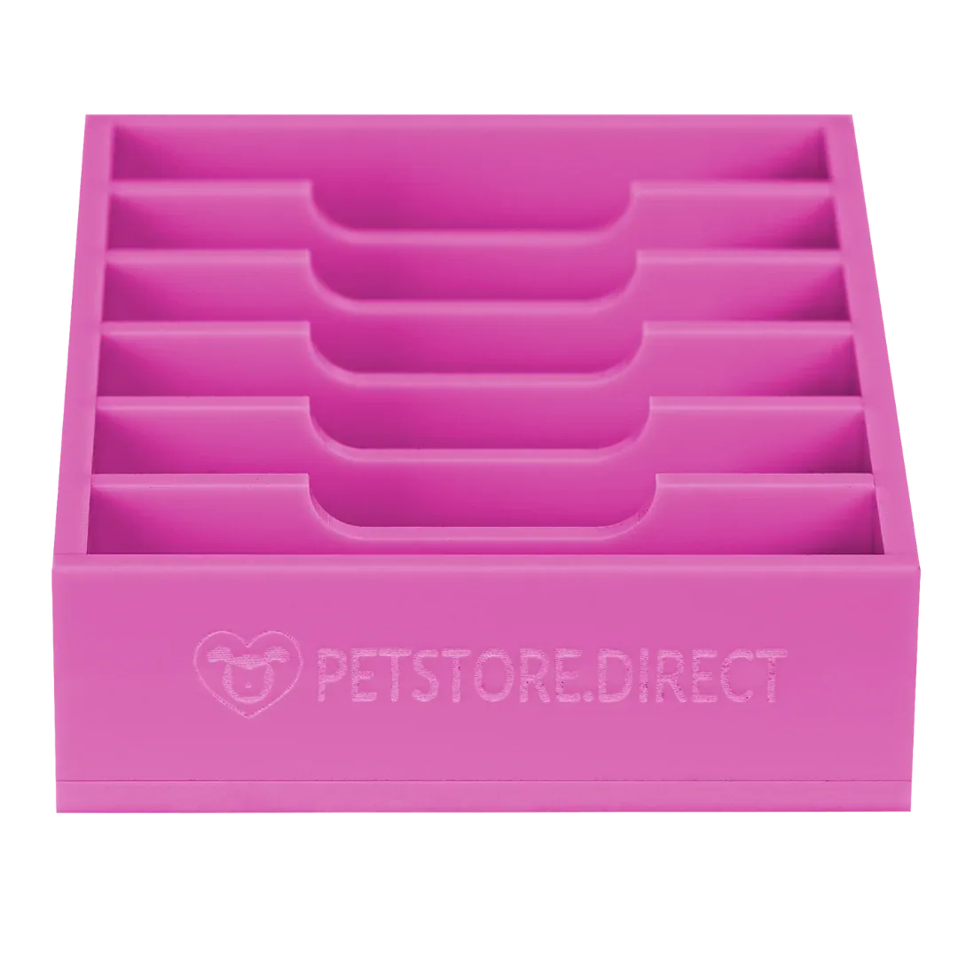Mini Wide 6 Blade Holder Hot Pink by PetStore.Direct - Image 2