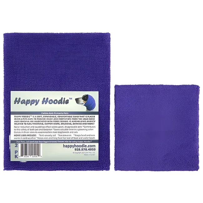 Happy Hoodie Small and Medium/Large Set Purple