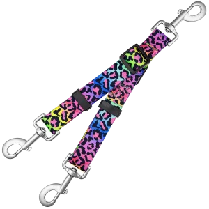 Connector Straps Neon Leopard by Groom Loop