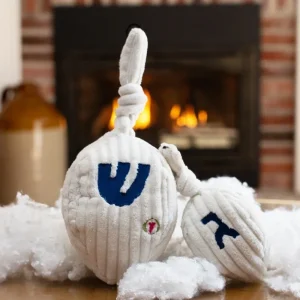 Plush Hanukkah Dreidel Dog Toy