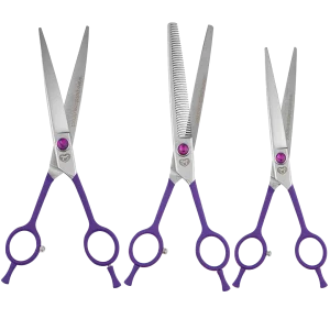 7.5" 3-Piece Student Shear Set by PetStore.Direct
