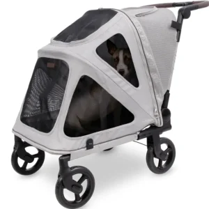 Hudson Flatfold Pet Stroller (for Medium to Large Dogs) (DIRECT-SHIP)