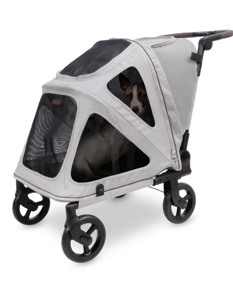 Hudson Flatfold Pet Stroller (for Medium to Large Dogs) (DIRECT-SHIP)