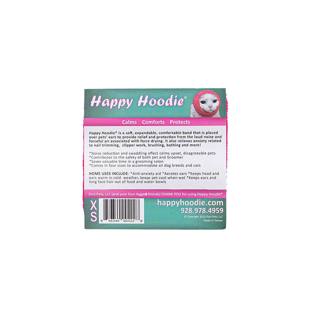Happy Hoodie Pink Extra Small - Image 2
