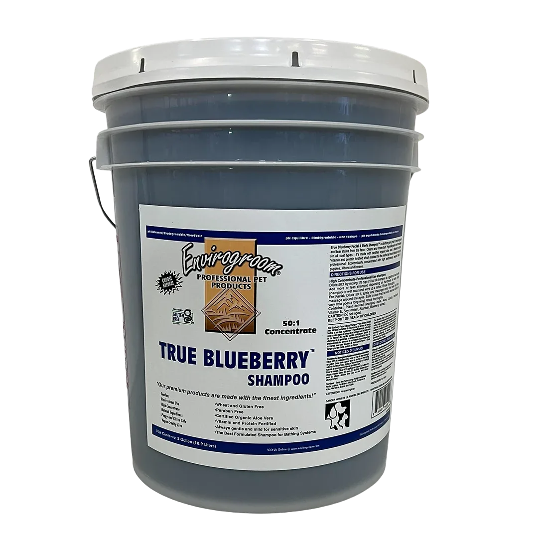 True Blueberry Facial and Body Shampoo 5 Gallons by Envirogroom