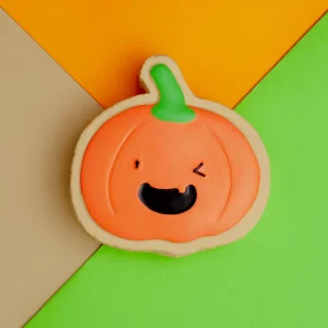 Pumpkin Cookie Latex Squeaky Dog Toy