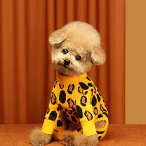 Animal Print Dog Onesie (FINAL SALE)