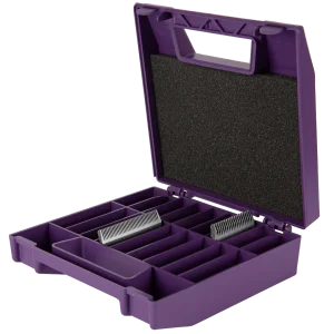 Blade Case Holds 18 Blades Purple by Laube