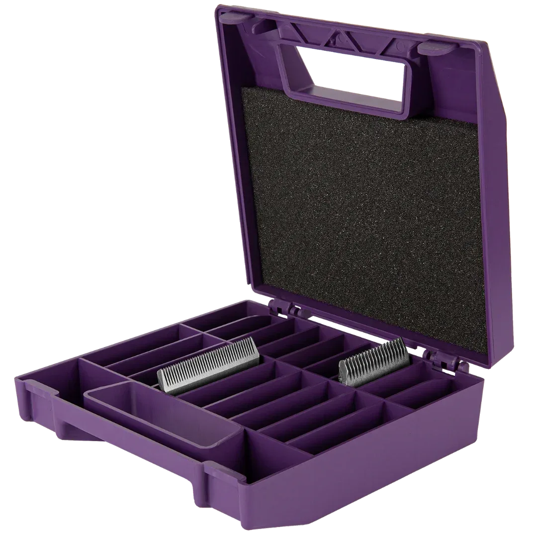 Blade Case Holds 18 Blades Purple by Laube