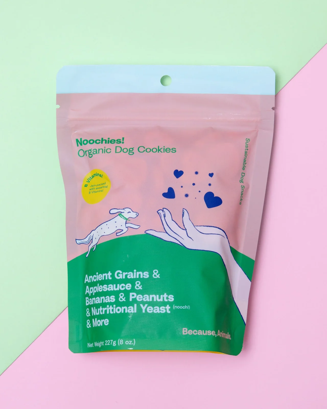 Noochies Organic Peanut Butter & Banana Dog Treats