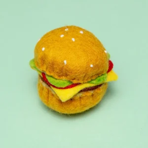 Hamburger Catnip Cat Toy