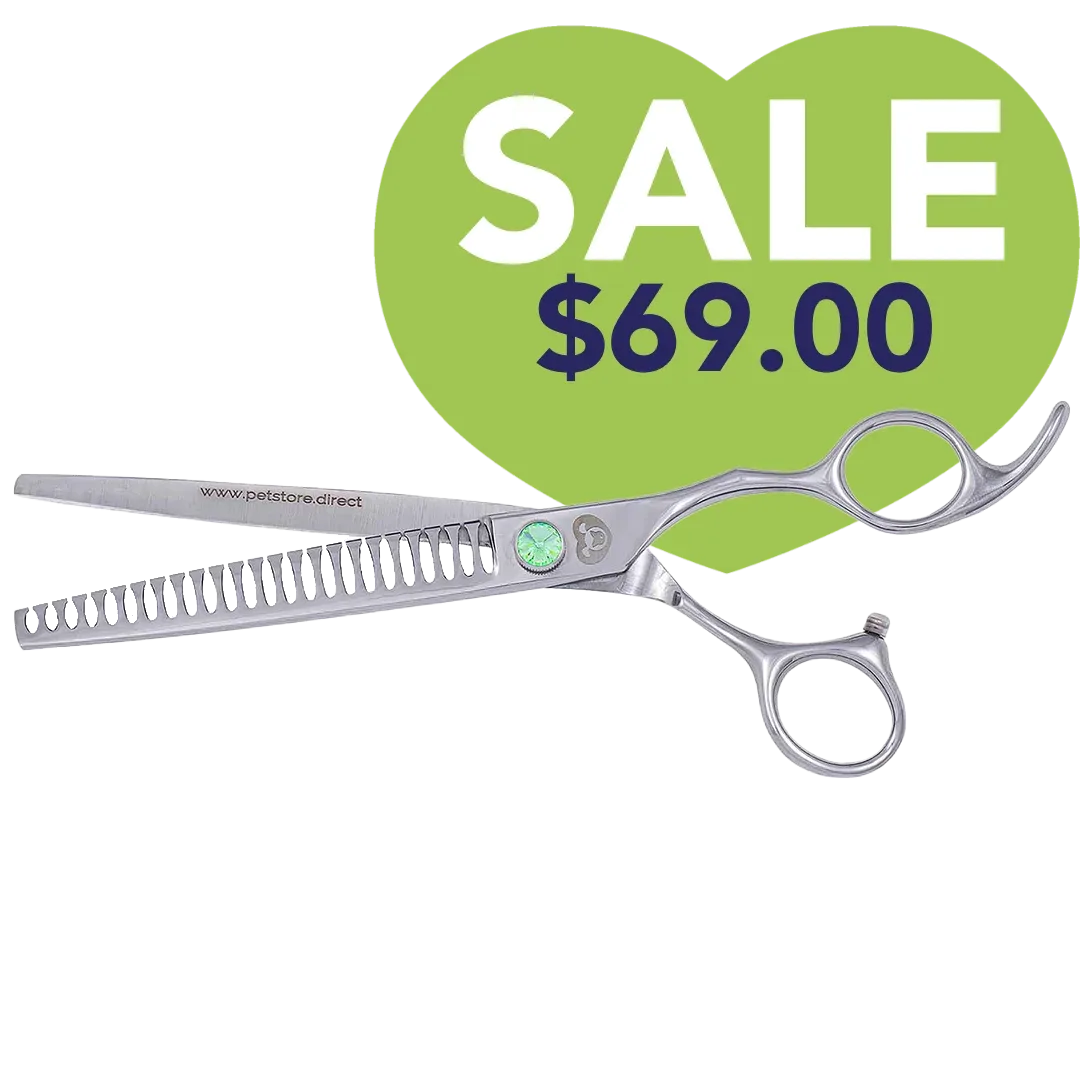 7" 24T Straight Chunker Shears by PetStore.Direct