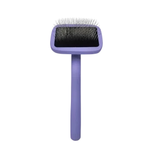X-Small Karben Lavender Slicker Brush by Chris Christensen