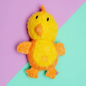Chicken Woolie Squeaky Dog Toy