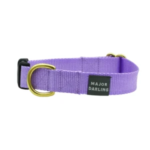 Side-Release Buckle Dog Collar in Lilac (Made in the USA) (FINAL SALE)