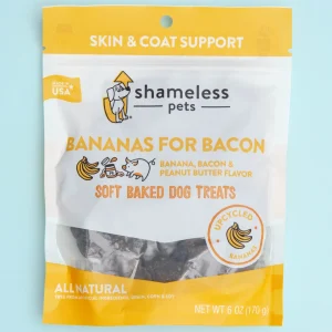 Bananas for Bacon Soft Baked Upcycled Dog Treats