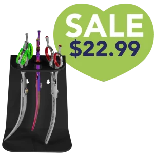 6 Scissor Tabletop and Wall Mount Holder Black by PetStore.Direct