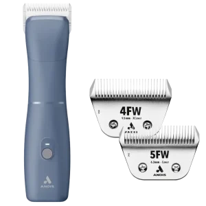 Emerge Blue Clipper with Free 4FW and 5FW Blades by Andis