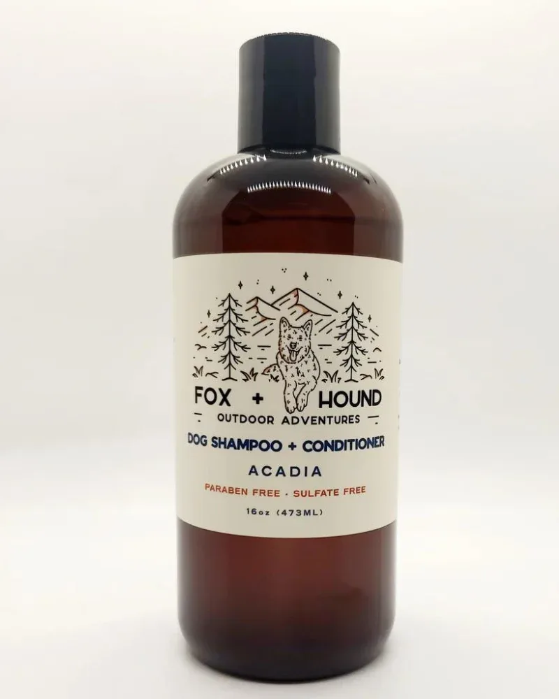 Acadia Dog Shampoo & Conditioner in Amber + Cedar Scent - Image 2