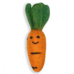 Carrot Wool Cat Toy