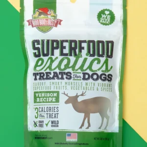Venison Superfood Exotic Dog Treats