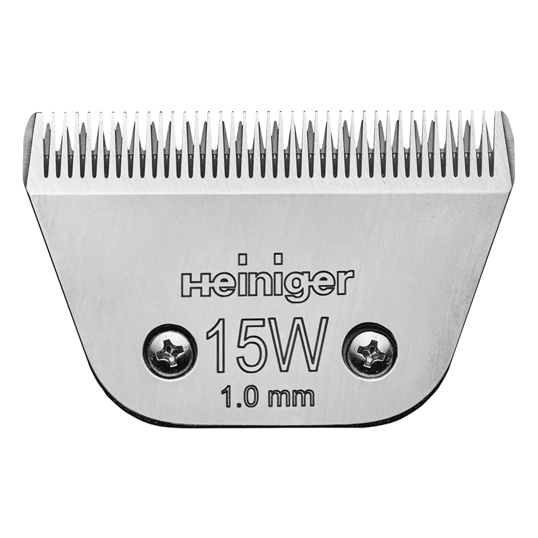#15W Clipper Blade 1.0 mm by Heiniger - Image 2