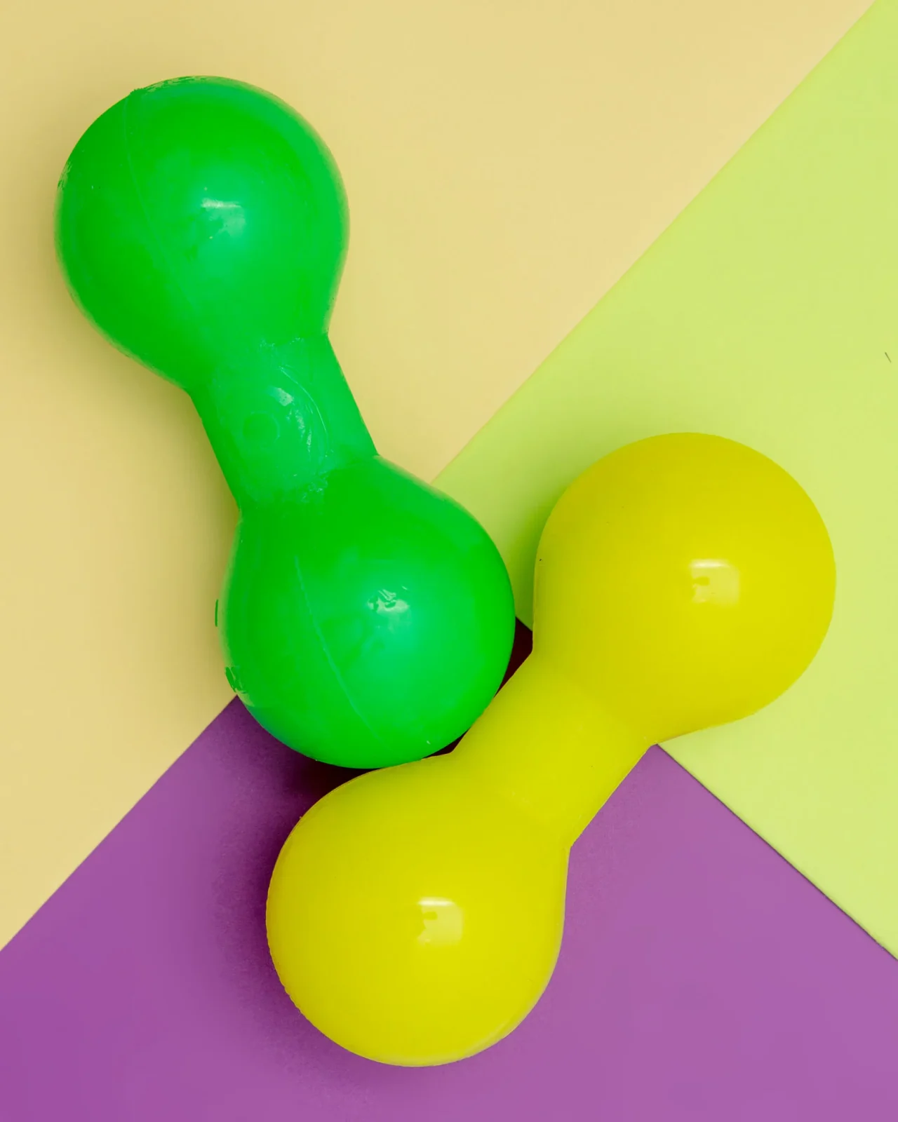 Bar-Bell Rubber Dog Toy(Guaranteed Tough)(Made in the USA)