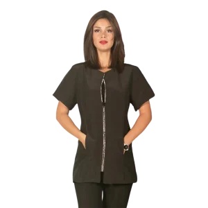 Black Rhinestone Grooming Jacket by Ladybird Line