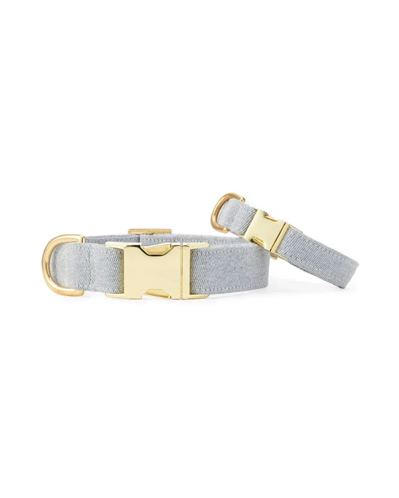 Upcycled Denim Dog Collar (Made in the USA) (FINAL SALE) - Image 2