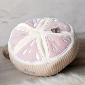 Grapefruit Plush Enrichment Dog Toy