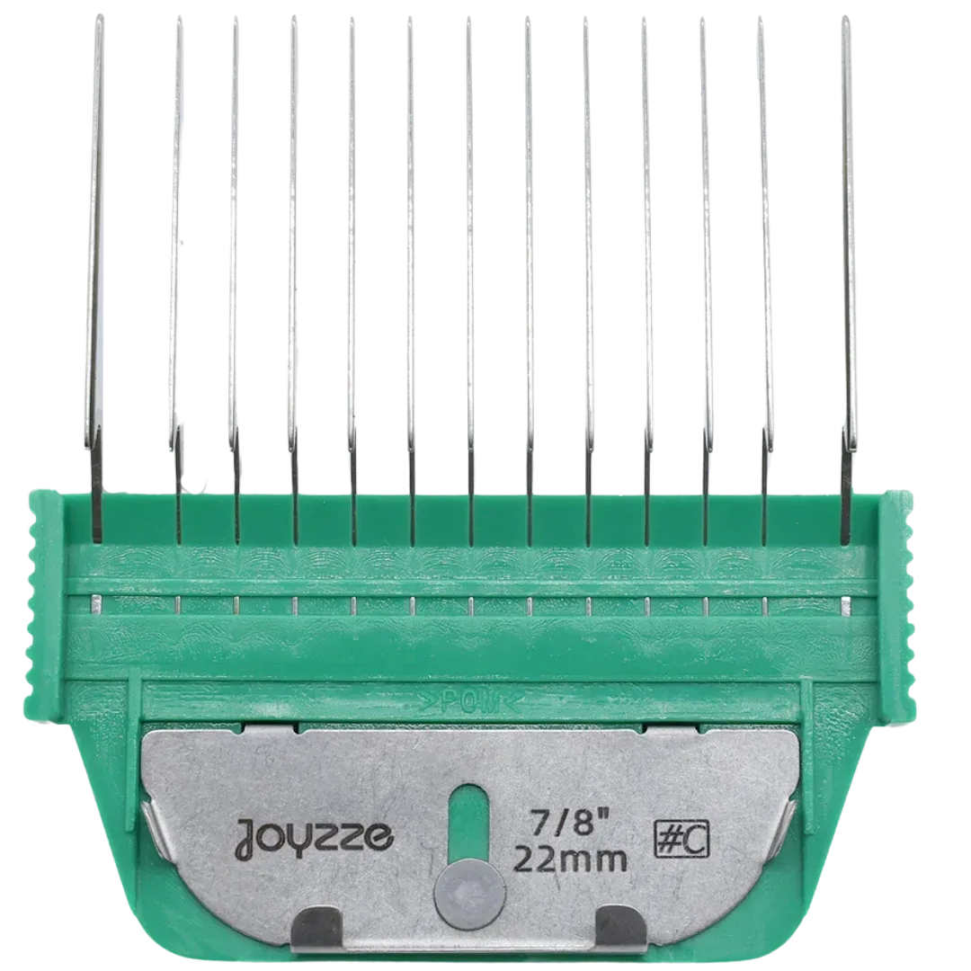 A Series Wide 22mm 7/8" Metal Comb by Joyzze - Image 2