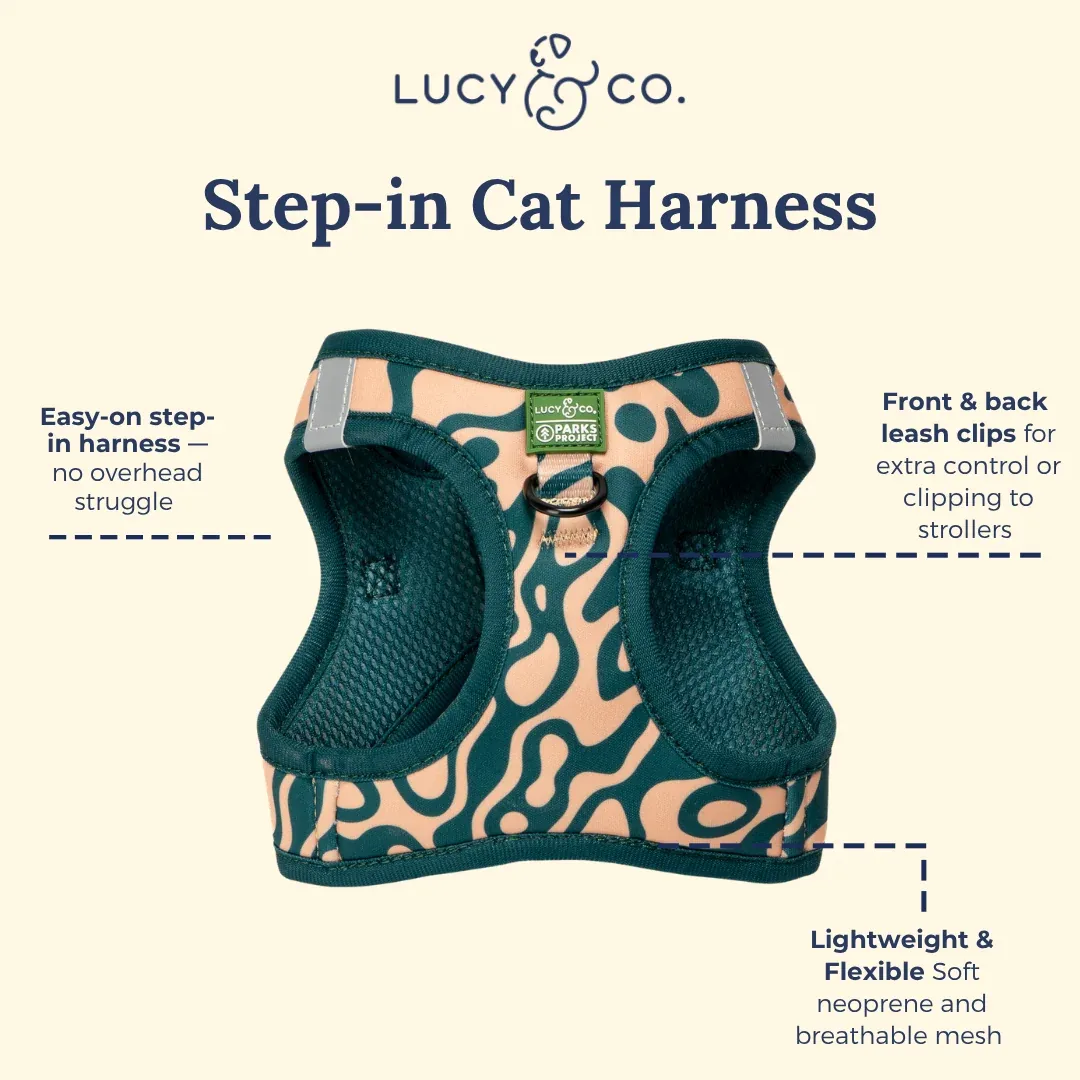 Lucy & Co. x Parks Project Geyser Step-in Cat Harness - Image 2